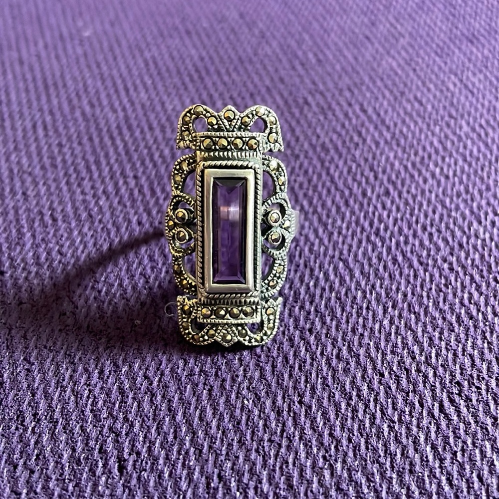 Amethyst ring